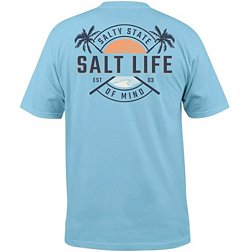 Salt Life Men's Big & Tall Golden Hour Long Sleeve Graphic T-Shirt, Cotton