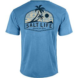 Salt Life Men's Land and Sea Short Sleeve T-Shirt