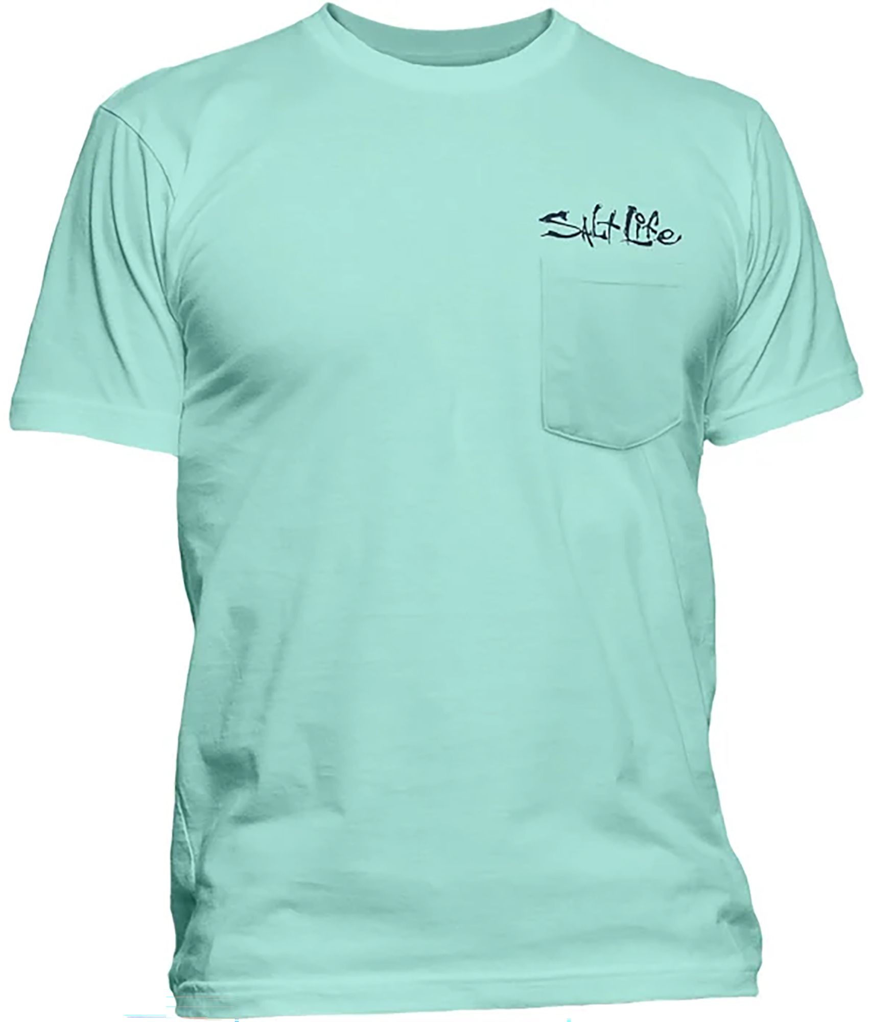 Salt Life Men's Liquid Depth Badge T-Shirt
