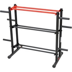Sunny Health and Fitness Multi-Weight Storage Rack
