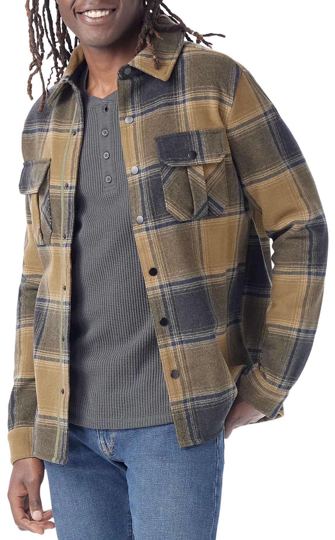 Winter Moss Plaid