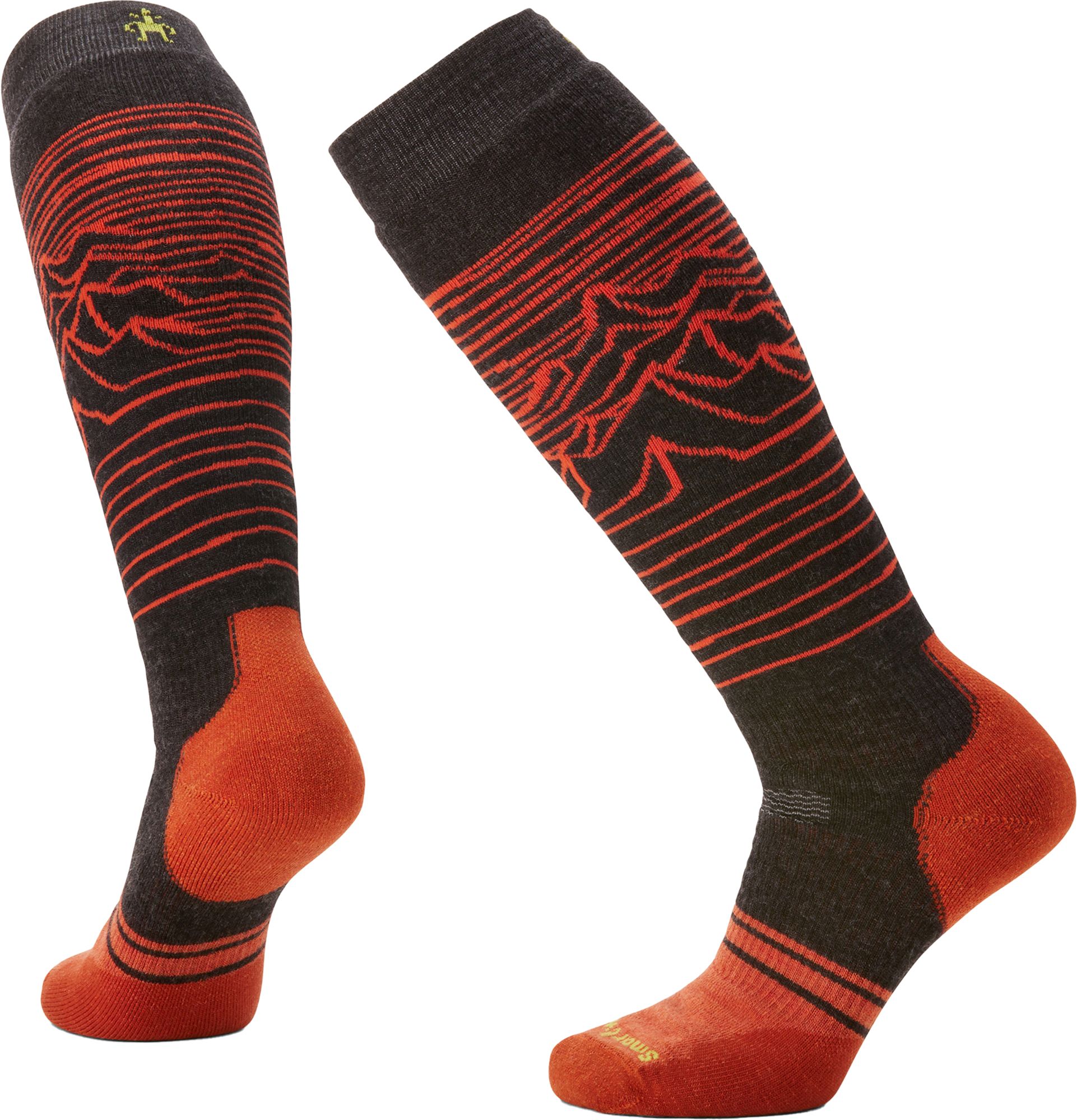 Smartwool Snowboard Full Cushion Iguchi Pattern Over The Calf Socks, Men