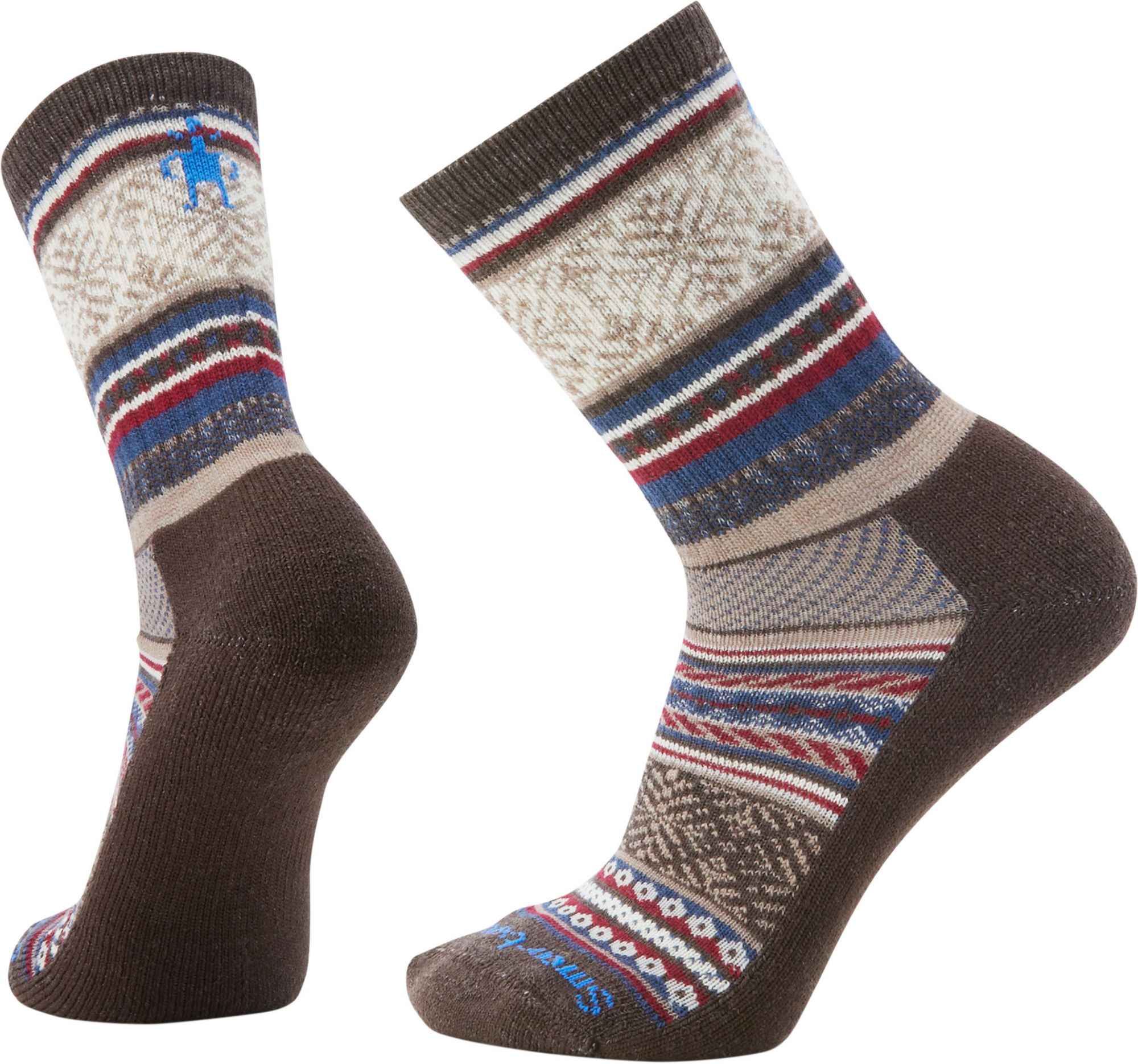 Smartwool Women's Everyday Fair Isle Sweater Light Cushion Crew Socks