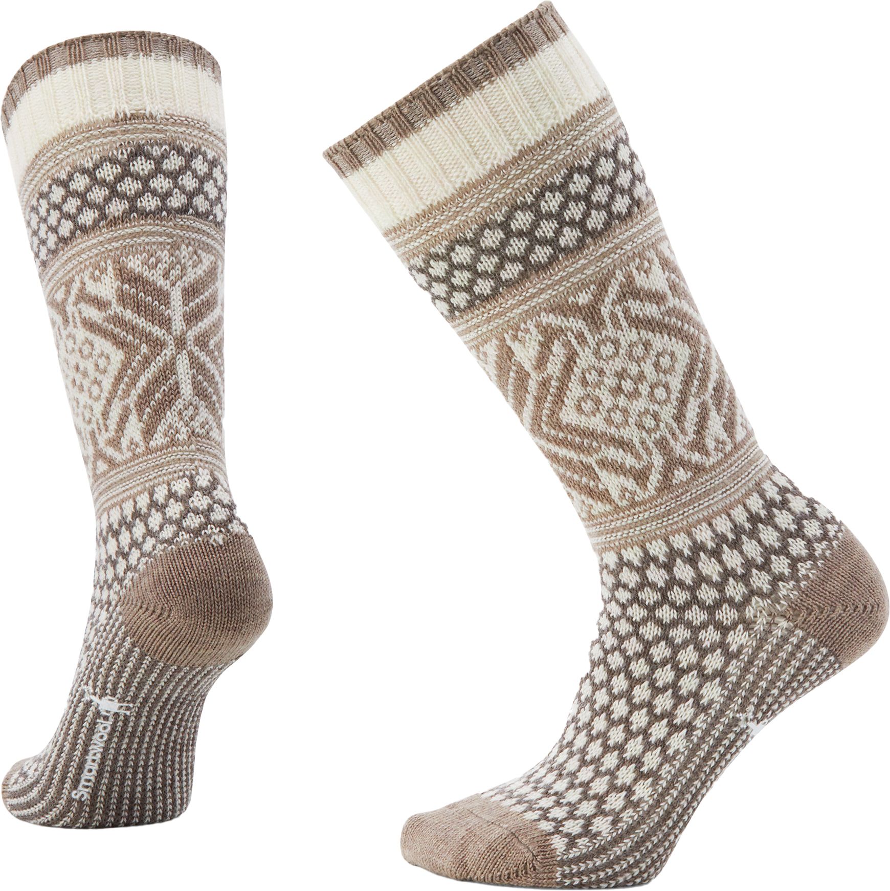 Smartwool Women's Everyday Popcorn Snowflake Pattern Crew Socks
