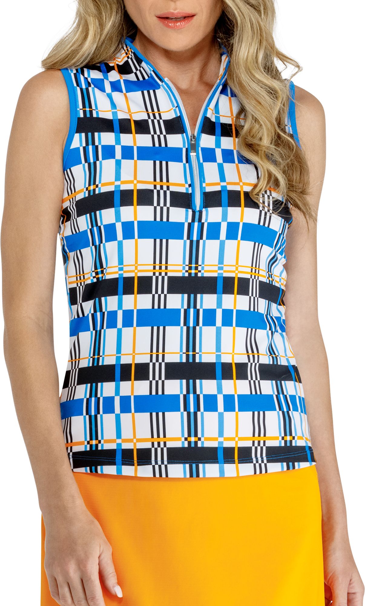 Tail Women's Sleeveless Quarter Zip Shylah Golf Shirt