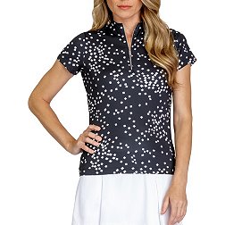 Tail Women's Short Sleeve Printed Golf Polo