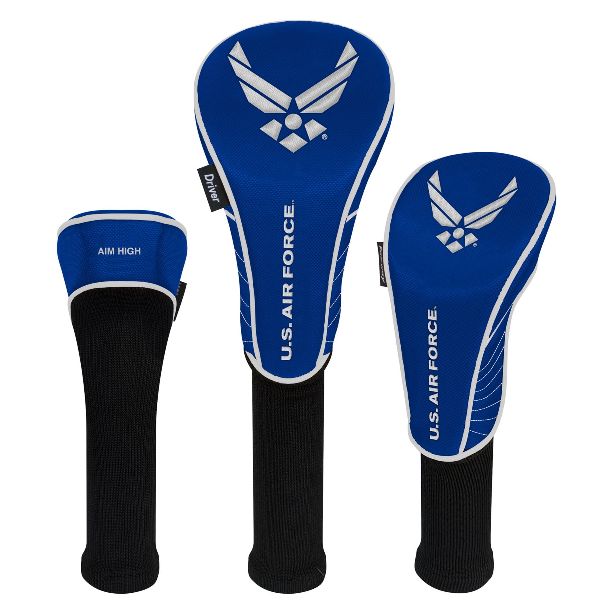 Team Effort Air Force Headcovers - 3 Pack