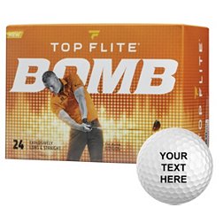 Top Flite 2022 BOMB Long Drive Personalized Golf Balls