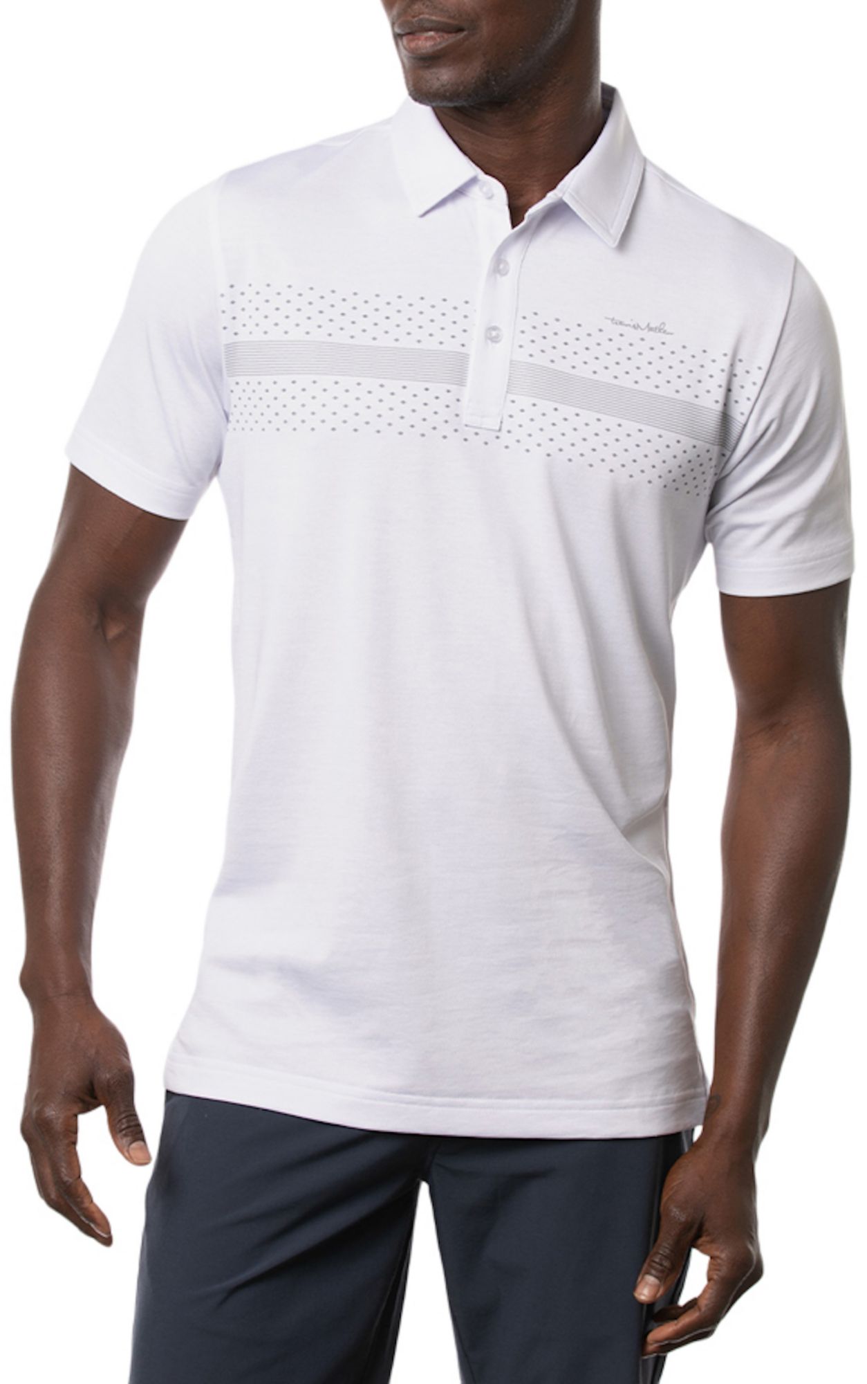 Antigua Arizona Cardinals White/Gray Groove Polo