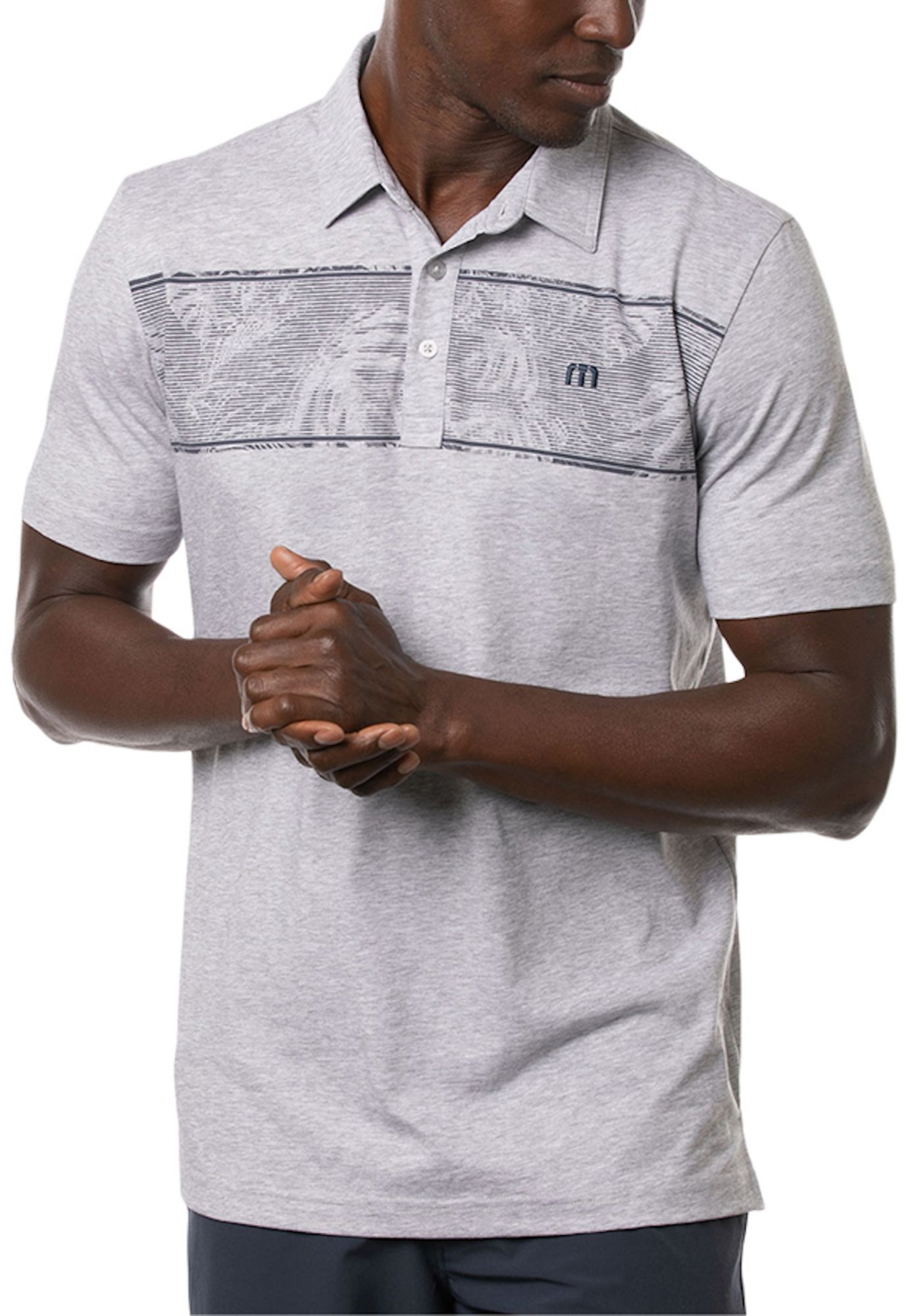 TravisMathew Men's Make Camp Golf Polo