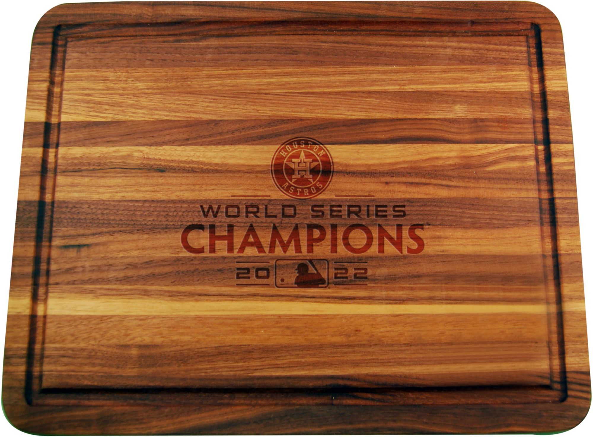 The Memory Company 2022 World Series Champions Houston Astros Acacia Serving Board