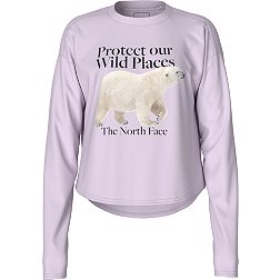 The North Face Girls Long-Sleeve Graphic Tee