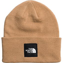 NEW The North Face Beanie Adult One Size Coral Black TNF Box Logo Knit Cap  Hat