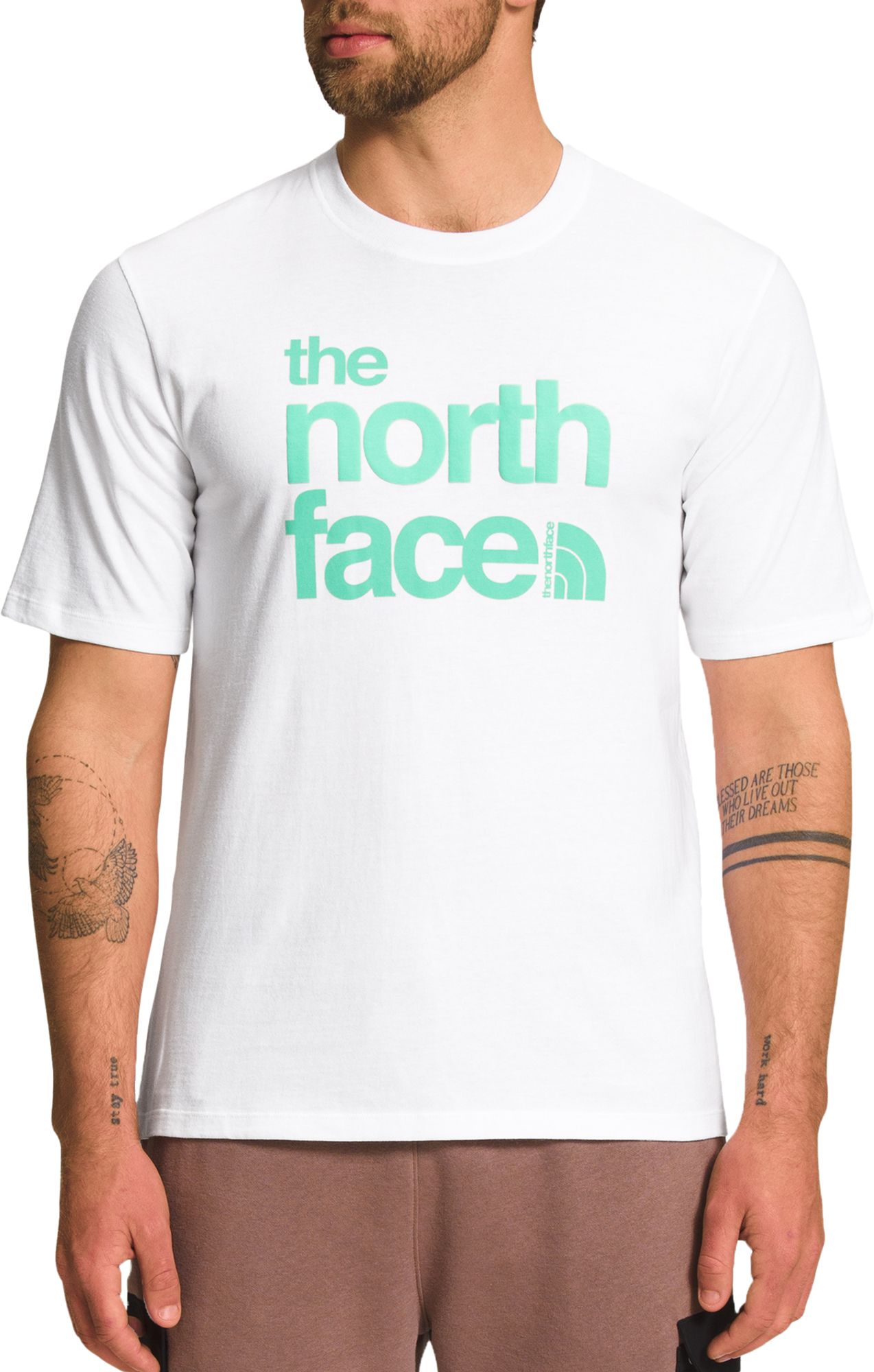 TNF White/Chlorophyll Grn