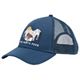 Shady Blue/Bear Graphic