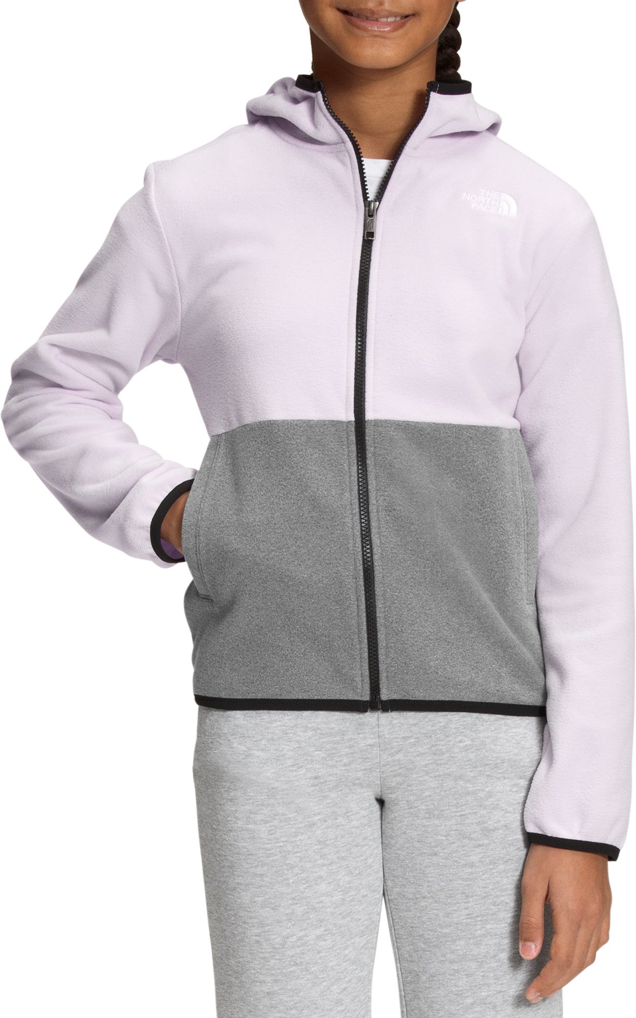 The North Face Teen Glacier Full Zip Hooded Jacket