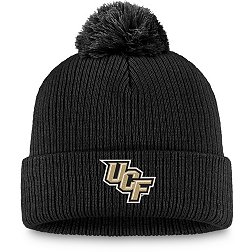 Top of the World UCF Knights Black Cuffed Pom Knit Beanie