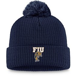 Top of the World FIU Golden Panthers Blue Cuffed Pom Knit Beanie
