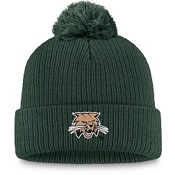 Top of the World Ohio Bobcats Green Cuffed Pom Knit Beanie