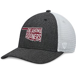 Top of the World Men's Oklahoma Sooners Grey Roots Adjustable Hat