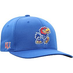 Top of the World Men's Kansas Jayhawks Blue Reflex Stretch Fit Hat