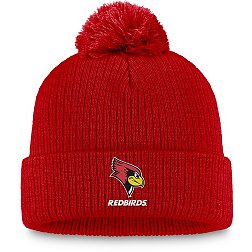 Top of the World Illinois State Redbirds Red Cuffed Pom Knit Beanie