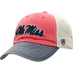 Top of the World Men's Ole Miss Rebels Red/White Off Road Adjustable Hat