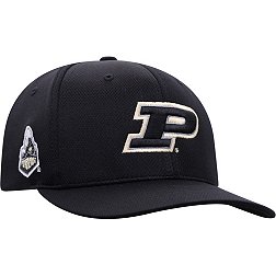 Top of the World Men's Purdue Boilermakers Black Reflex Stretch Fit Hat