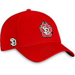 Top of the World Men's South Dakota Coyotes Red Reflex Stretch Fit Hat