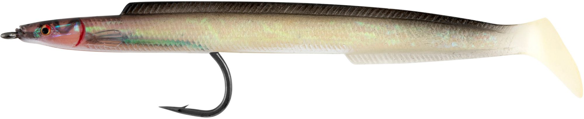 Tsunami Holographic Replica Sand Eel - 2 Pack, Black Back