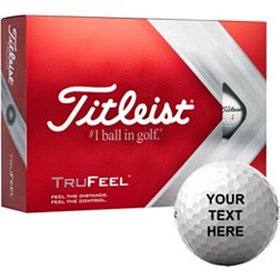 Titleist 2022 TruFeel Same Number Personalized Golf Balls