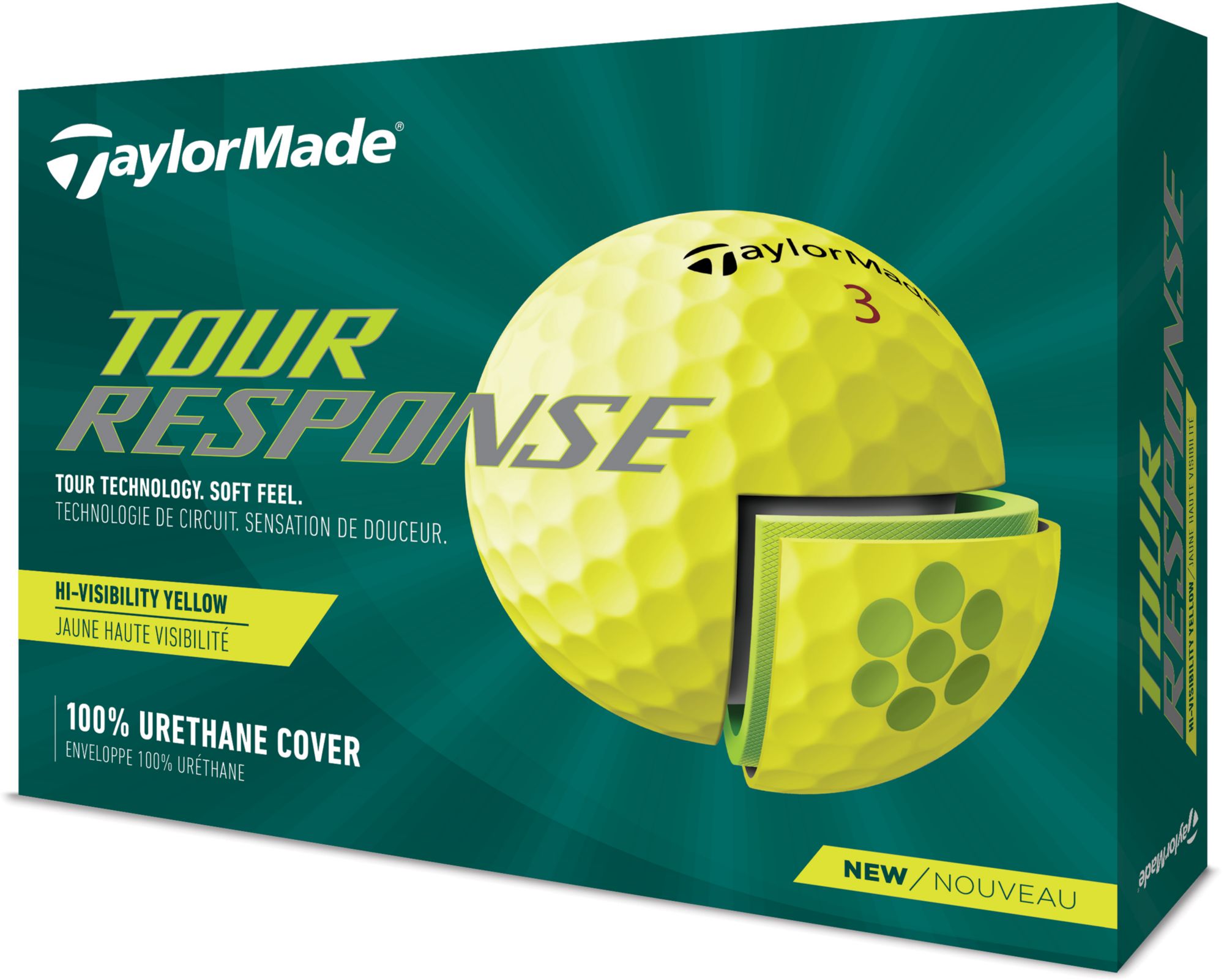 【新品】TaylorMade Tour Response ゴルフボール TaylorMade 2022 Tour Response Golf Balls | Dick's Sporting Goods
