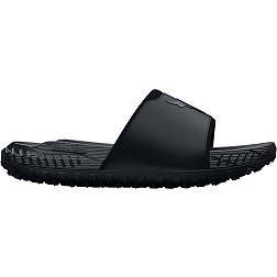 Under Armour Mens Locker Iv Sl Sideline Sandals size 10 Slides Black Brand  New