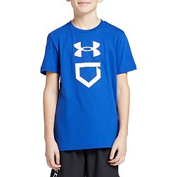Under Armour Boys' Baseball Plate T-Shirt