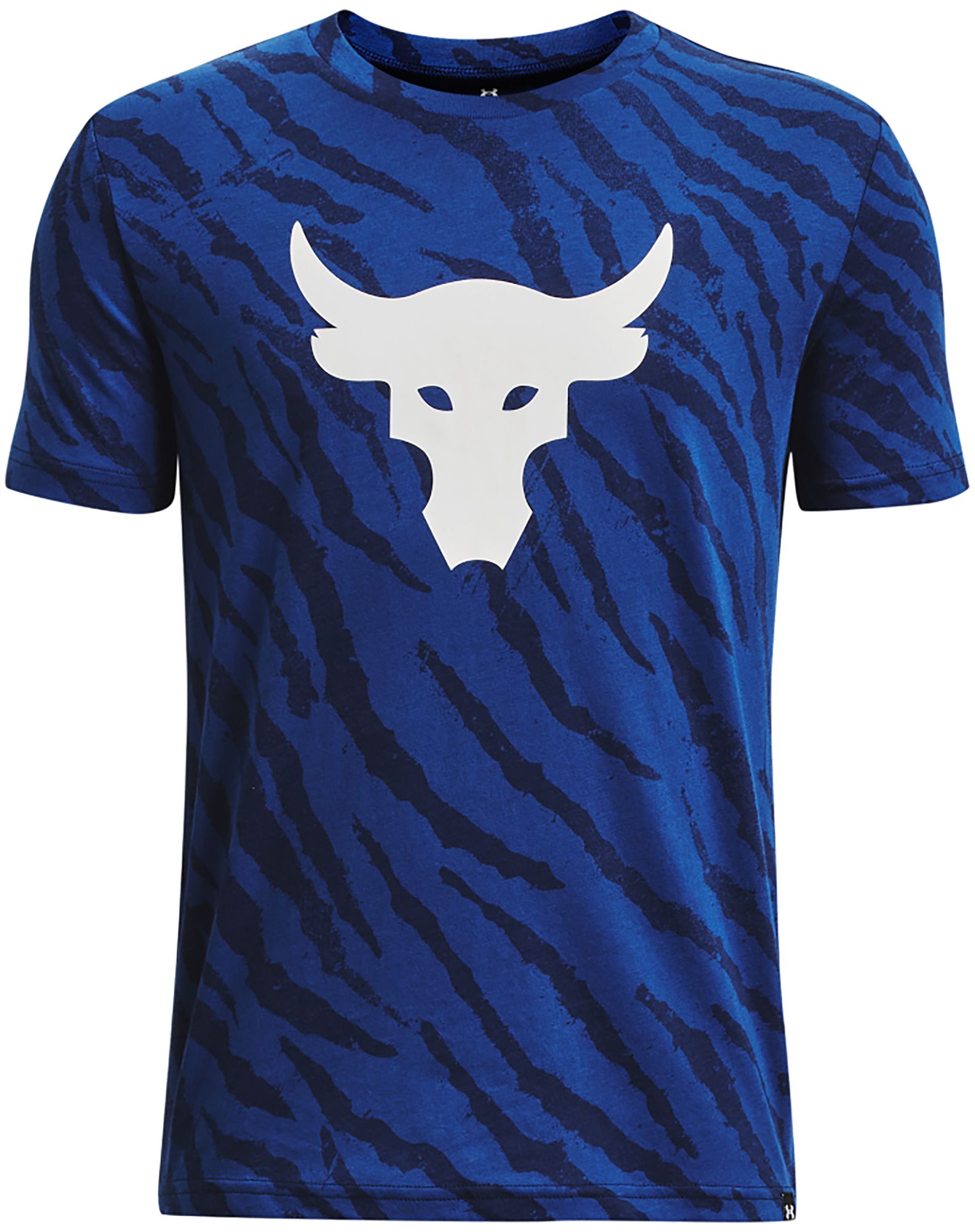 Under Armour Boys' Project Rock AOP Short Sleeved T-Shirt