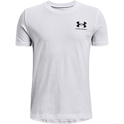 Under Armour Boys' Sportstyle Left Chest Short Sleeve T-Shirt