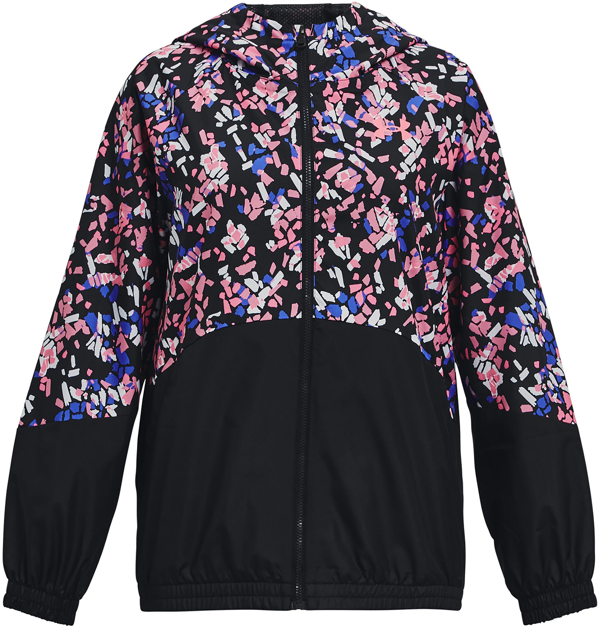 Under Armour Girls' Woven Full Zip Jacket