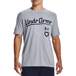 Under Armour Men's Baseball Script Short Sleeve T-Shirt