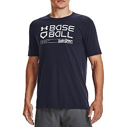 Under Armour Men's Wordmark Baseball Short Sleeve T-Shirt