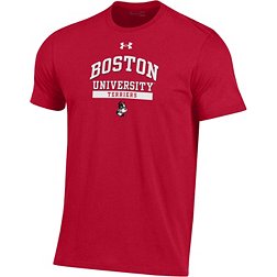 Under Armour Men's Boston Terriers Scarlet Performance Cotton T-Shirt