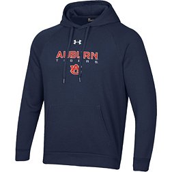 Under Armour Men's Auburn Tigers Blue All Day Pullover Hoodie