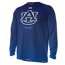 Under Armour Men's Auburn Tigers Blue Shooter Longsleeve T-Shirt