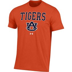 Under Armour Men's Auburn Tigers Orange Performance Cotton T-Shirt
