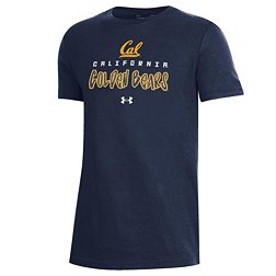 Under Armour Men's Cal Golden Bears Navy Performance Cotton T-Shirt