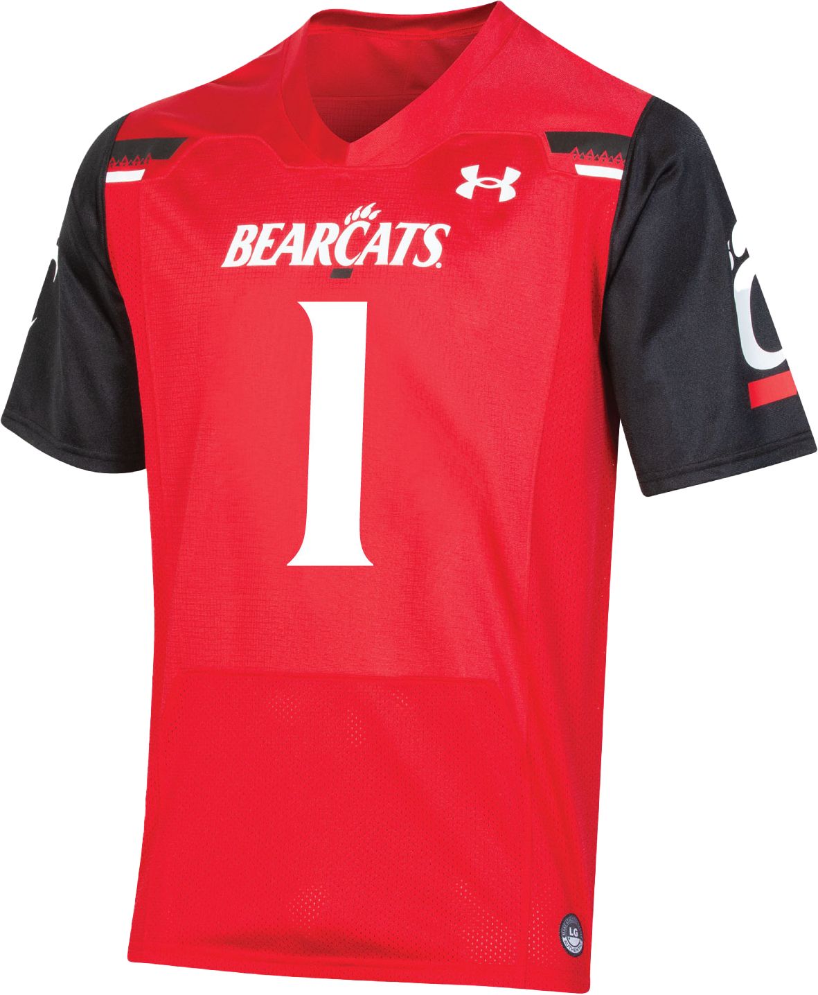 Men's Under Armour Travis Kelce Black Cincinnati Bearcats Replica Alumni  Jersey