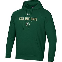 Under Armour Men's Colorado State Rams Green All Day Pullover Hoodie