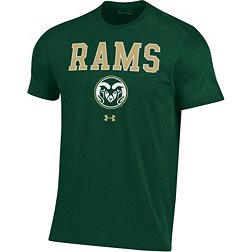 Under Armour Men's Colorado State Rams Forest Green Performance Cotton T-Shirt