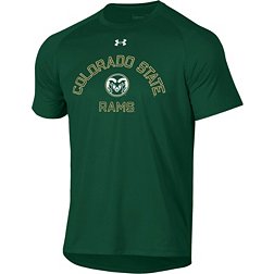 Under Armour Men's Colorado State Rams Forest Green Tech Performance T-Shirt