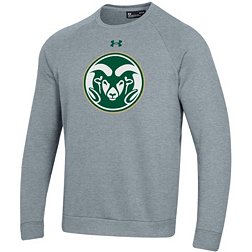 Under Armour Men's Colorado State Rams Grey All Day Crewneck Sweatshirt