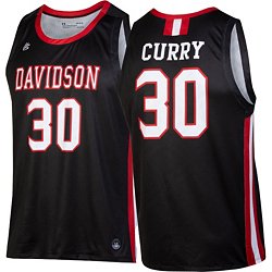 Stephen Curry Davidson Wildcats Basketball Jersey White Tank Top